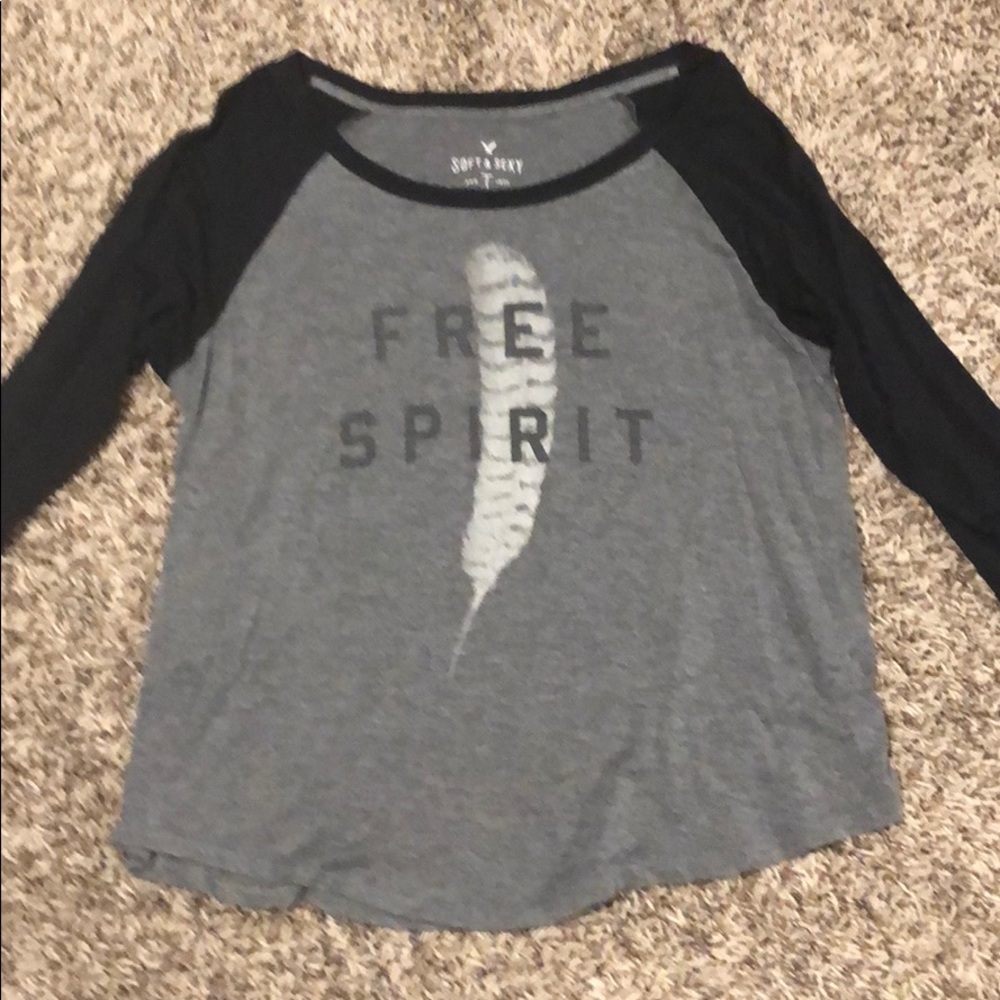 AEO baseball tee